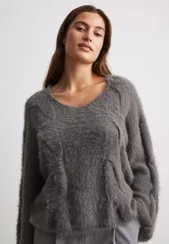 Свитер NA-KD, серый