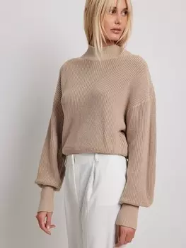 Свитер NA-KD Sweater, светло-бежевый