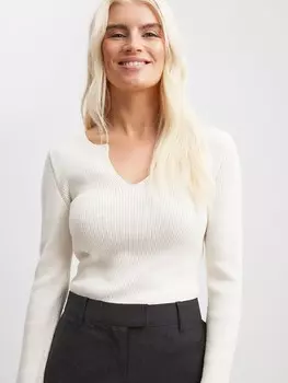 Свитер NA-KD Sweatshirt, белый