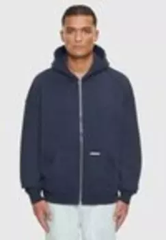 Свитер на молнии BAZIX REPUBLIQ SUPER HEAVY Dropsize, темно-синий