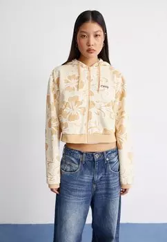 Свитер на молнии Kelia Zipped Roxy, леденец с жареным миндалем