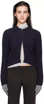 Свитер на молнии «Plaisir» Paloma Wool, темно-синий