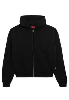 Свитер на молнии PROHIBITED, черный