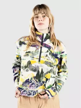 Свитер на молнии с принтом 100 Glacier The North Face, черный