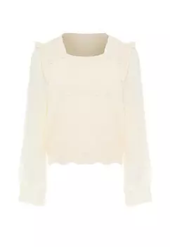 Свитер NAEMI Longsleeveshirt, белый