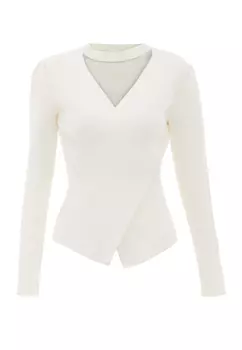 Свитер NAEMI Strick, белый