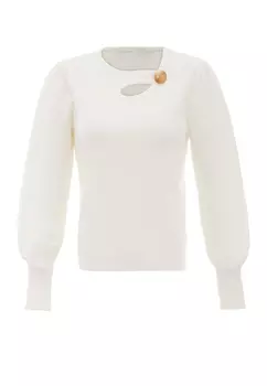 Свитер NAEMI Strick, белый