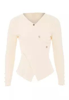 Свитер NAEMI Strick, бежевый