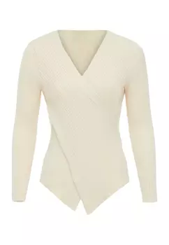 Свитер NAEMI Strick, бежевый