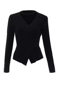 Свитер NAEMI Strick, черный