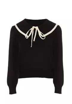 Свитер NAEMI Strick, черный