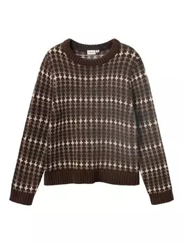 Свитер NAME IT, коричневый