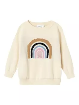 Свитер NAME IT Sweater KIBOW, кремовый