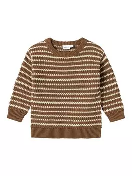 Свитер NAME IT Sweater NEVO, коричневый