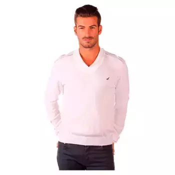 Свитер Nautica N31AMSWE412N v neck, белый