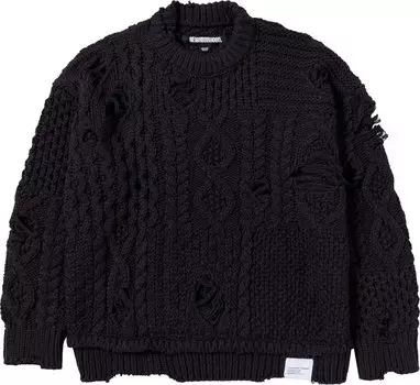 Свитер Neighborhood Patchwork Savage 'Navy', синий