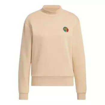 Свитер neo vbe sweatshirts 'tan' Adidas, бежевый