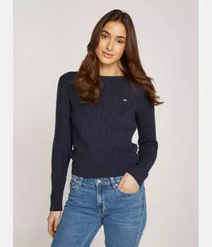 Свитер необходим Regular fit Tommy Jeans, синий