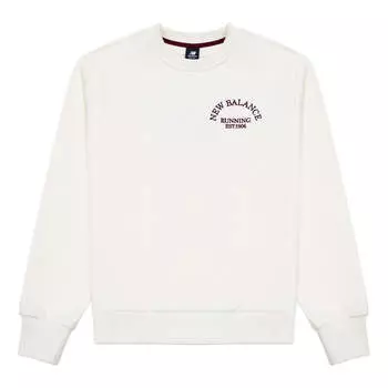 Свитер New Balance Casual Sport Sweatshirt 'White', белый