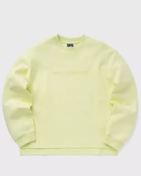 Свитер New Balance Hyper Density Triple Knit Spacer Crew, цвет limelght (llt)