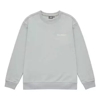 Свитер New Balance Logo Sweatshirt 'Grey', серый