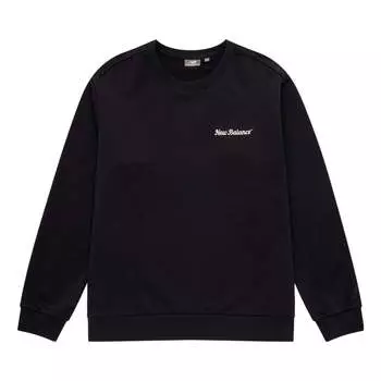 Свитер New Balance Sport Sweatshirt 'Black White', черный