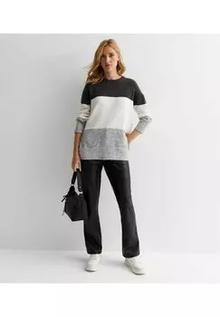 Свитер New Look, светло-серый