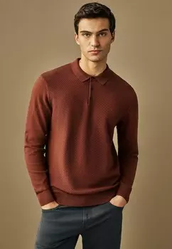 Свитер Next, бордово-красный