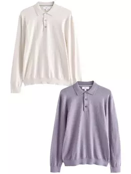 Свитер Next, цвет Cream/Purple