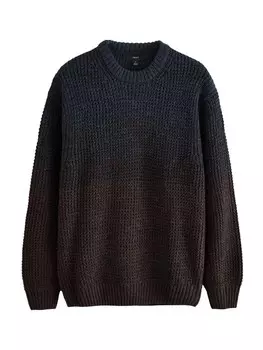 Свитер Next, цвет marine blue/Dark brown