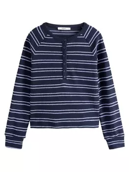 Свитер Next, цвет marine blue/Dusty blue