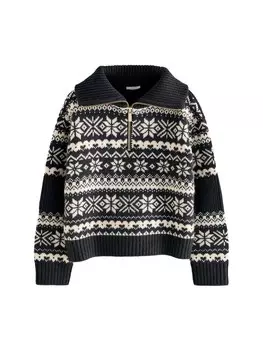 Свитер Next, пятнистый серый