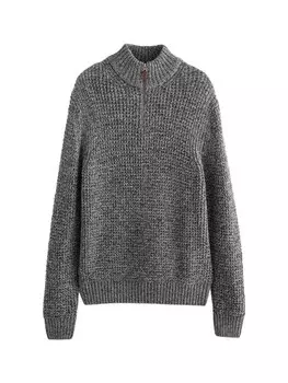 Свитер Next, пятнистый серый