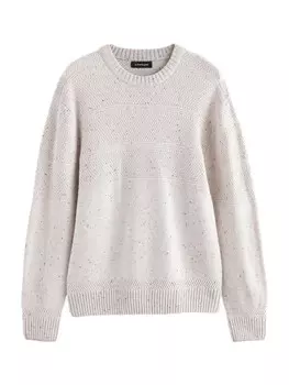 Свитер Next Sweater, цвет mottled white