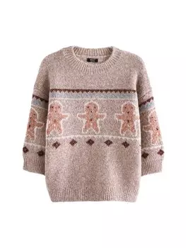 Свитер Next Sweater, пятнистый бежевый