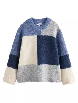 Свитер Next Sweater, синий/светло-синий