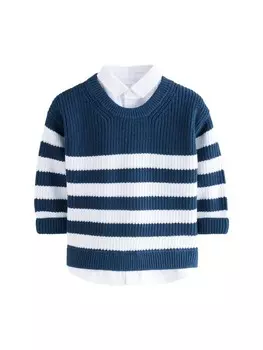 Свитер Next Sweater, темно-синий