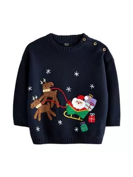 Свитер Next Sweater, темно-синий