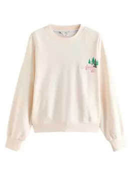 Свитер Next Sweatshirt, экрю