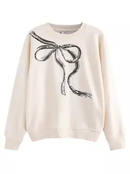 Свитер Next Sweatshirt, белый