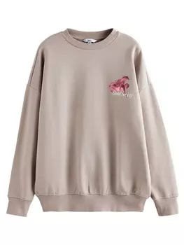 Свитер Next Sweatshirt, бежевый