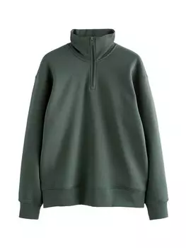 Свитер Next Sweatshirt, темно-зеленый