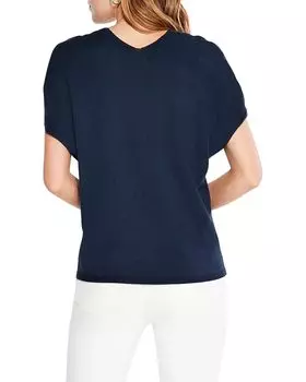 Свитер NIC+ZOE Color Spun Sweater, цвет Indigo Multi