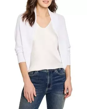 Свитер NIC+ZOE Cotton Cashmere Shrug Cardigan, цвет Paper White