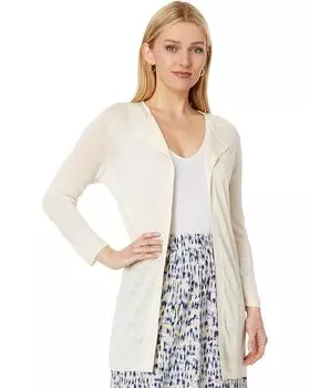 Свитер NIC+ZOE Featherweight Flyaway Cardigan, цвет Canvas