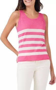 Свитер NIC+ZOE Featherweight Striped Tank, цвет Pink Multi