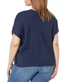 Свитер NIC+ZOE Plus Size Color Spun Sweater, цвет Indigo Multi