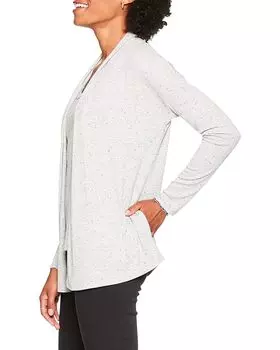 Свитер NIC+ZOE Speckled Knit Cardigan, цвет Grey Mix