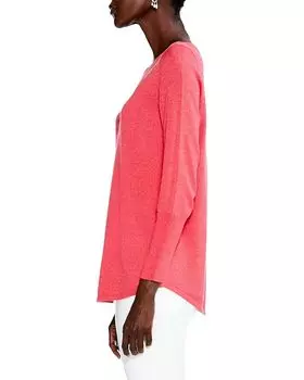 Свитер NIC+ZOE Vital Boatneck Sweater, цвет Paradise Pink