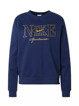 Свитер Nike Sportswear Sweatshirt Club Fleece, темно-синий